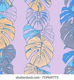 Abstract tropical plant background