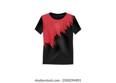 Abstract T-shirt art Vector illustration. T-shirt design sample.