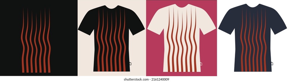 abstract t-shirt design for print