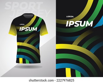 abstract tshirt sports jersey design for football soccer racing gaming motocross cycling running