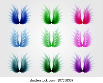 abstract tulip