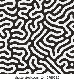 Abstract turing lines organic shape patterns background
