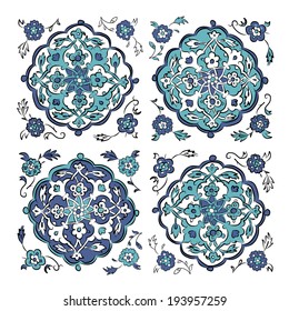Abstract turkish pattern for your design