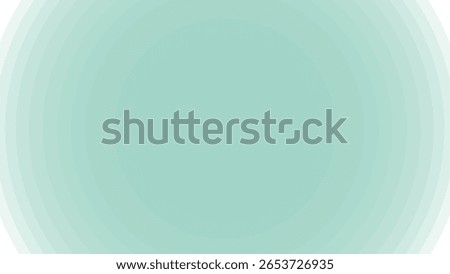 Abstract turquoise background with circles, dynamic moving wallpaper. voluminous and fascinating background.