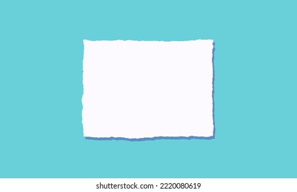 Abstract turquoise Background Template, Birthday Party Poster, Flyer, Festive Background, Invitation Card Design with Cute Childish Paper Vector Illustration.