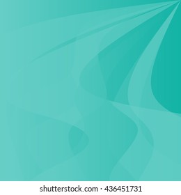 Abstract turquoise background. Vector Illustration.