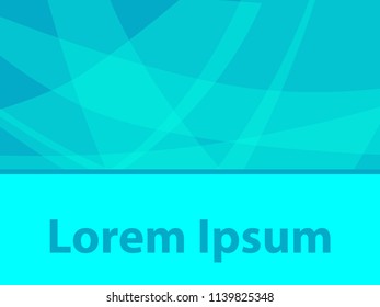 abstract turquoise curved line web background