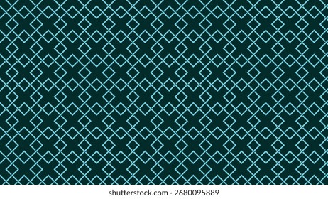 Abstractas fondo de patrón de línea de diamante turquesa con estilo minimalista geométrico moderno perfecto para Fondos de pantalla, textiles, arte digital, impresiones, Diseño web y proyectos creativos