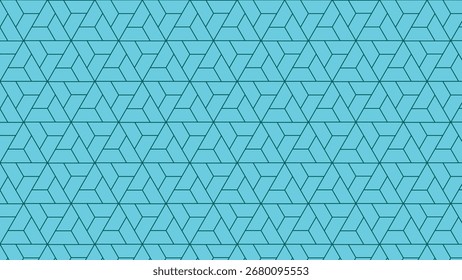 Abstractas fondo de patrón de línea geométrica turquesa con estilo minimalista moderno perfecto para arte digital, Fondos de pantalla, Diseño web, textiles, impresiones y proyectos gráficos creativos
