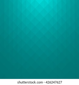 Abstract turquoise gradient art geometric background with soft color tone. Ideal for artistic concept works, cover designs.