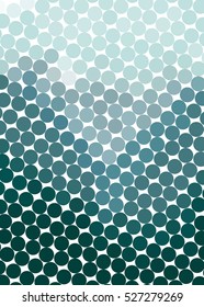 Abstract turquoise and gray background featuring circles arranged at an angle. Perfect for contemporary digital designs, clean visuals, and creative graphic projects.