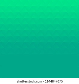 Abstract turquoise green colored, gradient art geometric background with soft color tone. Ideal for artistic concept works, cover designs.