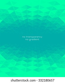 Abstract turquoise green lights background with perspective effect
