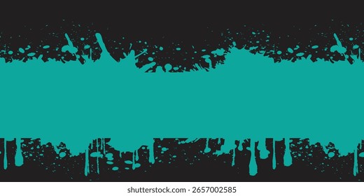Resumo turquesa Grunge Scratch Background Template. Pontos pop art quadrinhos estilo esporte 