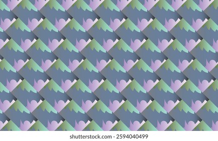  Abstract Turquoise Pink Background Design Dark