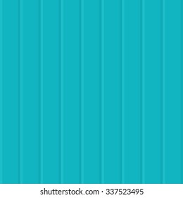Abstract turquoise vector seamless pattern with vertical lines