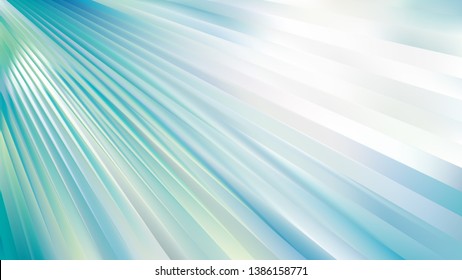 Abstract Turquoise and White Diagonal Lines Background