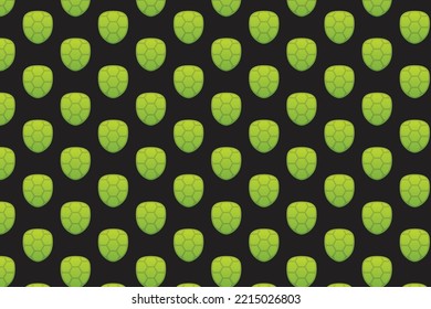 Abstract Turtle illustration pattern design and logo art