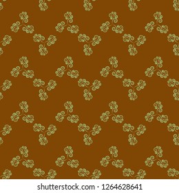 Abstract twig seamless pattern. Fashion graphic background design. Modern stylish abstract texture. Colorful floral template for prints, textiles, wrapping, wallpaper, website. Vector illustration