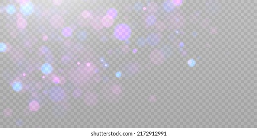 Abstrakte, funkelnde helle Lichter. Magischer Goldstaub und Highlights. Festlicher Hintergrund. Glutwirkung