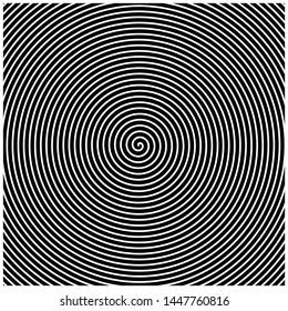 abstract twirl black and white line background .Image for eye testing  book covers, playing games, business about keeping eyes .Looks dazed and dizzy. smart phone laptop pc or home use wallpaper