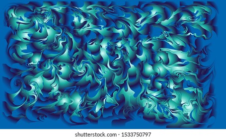 abstract twirl blend like river wave hard angry dancing. colorful beautiful background design. vector illustration eps10