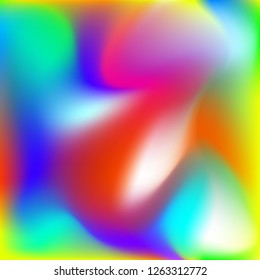 Abstract twist background, blurred rainbow mesh gradient, smooth pattern for you presentation, vector design wallpaper