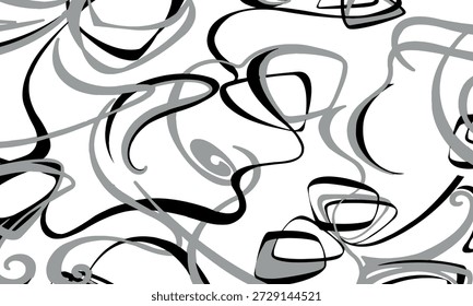 Abstract twist and square vector patern suitable for home decore 