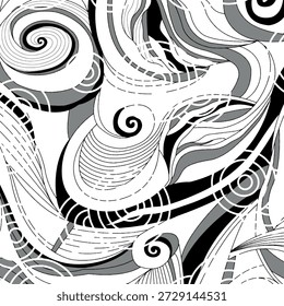 Abstract twist and square vector patern suitable for home decore 