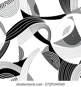 Abstract twist and square vector patern suitable for home decore 