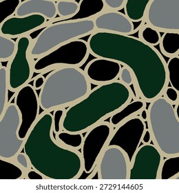 Abstract twist and square vector patern suitable for home decore 