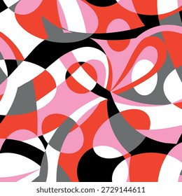 Abstract twist and square vector patern suitable for home decore 