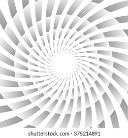 abstract twist, swirl, rays radial stylish background  spiral