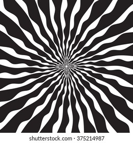 abstract twist, swirl, rays radial stylish background  spiral