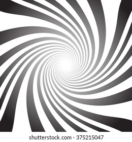 abstract twist, swirl, rays radial stylish background 