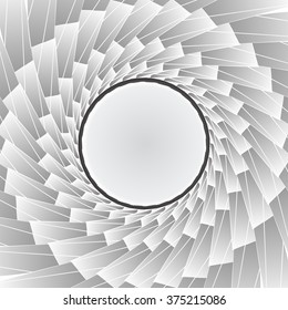 abstract twist, swirl, rays radial stylish background 
