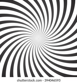 abstract twist, swirl, rays radial stylish background