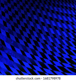 Abstract twisted dark background. Optical illusion of distorted surface. Twisted stripes. Stylized 3d texture. Vector illustration. Great for wall art, poster, banner, web