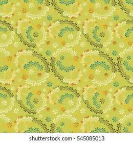 Abstract twisted seamless pattern.