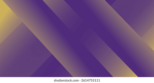 Abstract. Two-tone background. Yellow and Purple overlap layer background. Paper color background. Vector