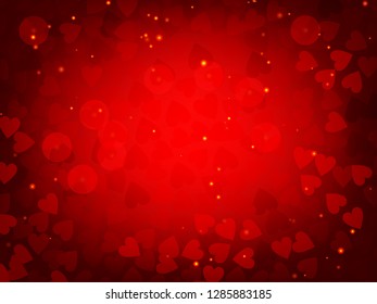 Abstract typography Happy Valentines Day Sale design vector with handwritten calligraphy text, isolated on love based theme background. can be used as valentine love greeting card,header, banner