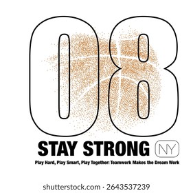 abstract typography modern design slogan. Global swatches. Vector illustration graphics for print t shirt, apparel, background, poster, banner, postcard and or social media content.