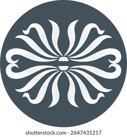 Tipografia abstrata Ornamentos tribais Vetor Beleza editável, imprimível, a laser cutível