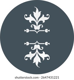 Tipografia abstrata Ornamentos tribais Vetor Beleza editável, imprimível, a laser cutível