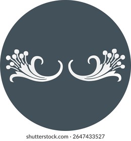 Abstract Typography Tribal Ornaments Vector Bauty Editable, Printable, Laser Cutable