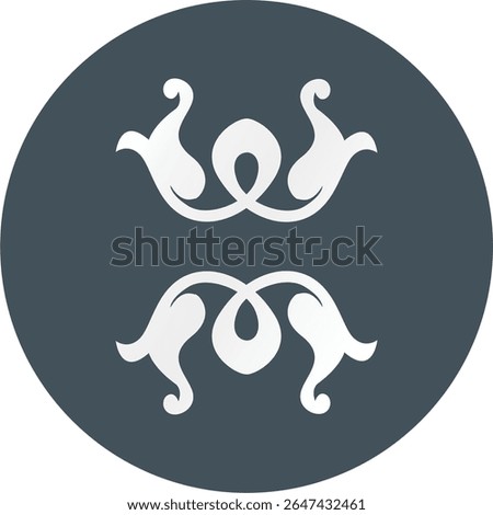 Abstract Typography Tribal Ornaments Vector Bauty Editable, Printable, Laser Cutable
