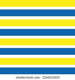 Abstract Ukraine background made of thick yellow and blue stripes running horizontal. Help Ukrainians. Stop war, stop Russian aggression. Abstract, Ukraine flag colors. Bright background.