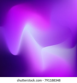 Abstract ultra violet shiny waves vector background