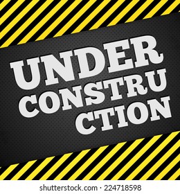 abstract under construction vector background illustration. layered. 