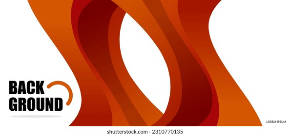Resumen con un diseño de fondo de estilo moderno. Fondo con ondas creativas.